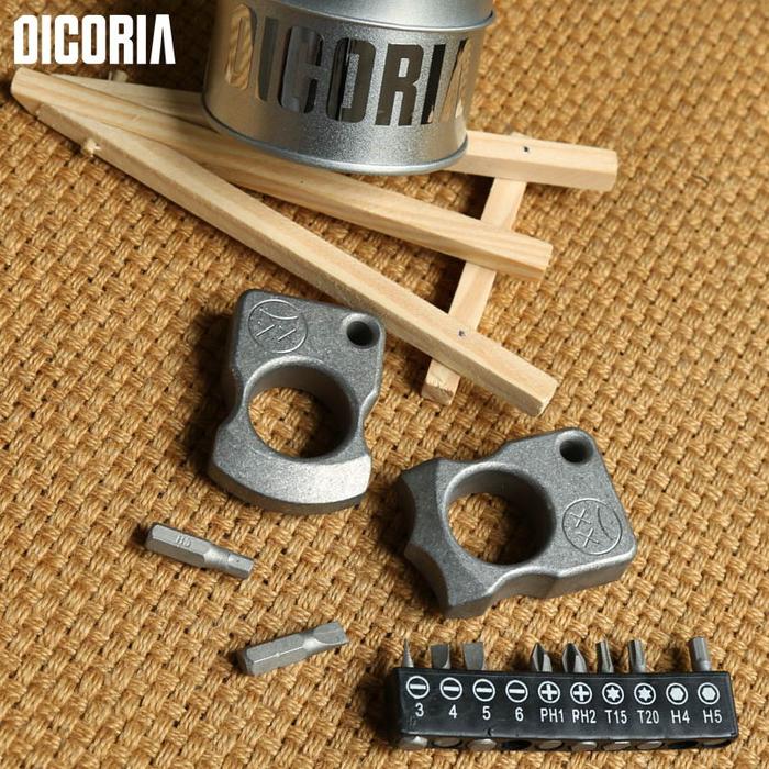Gambar DICORIA SFK Combination Hand Tools sets TC4 Ti Titanium outdoor gear dari wasa aksesoris undefined Tokopedia