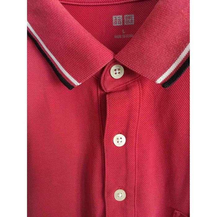 Gambar kaos polo UNIQLO original poloshirt cowok cewek kaos polo pria wanita dari FAEEQSH0P undefined Tokopedia