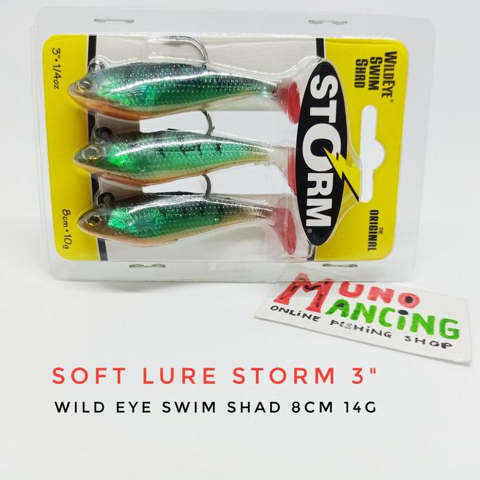 Gambar Soft Lure Storm WSS03P dari Syairazyoye5545 undefined Tokopedia