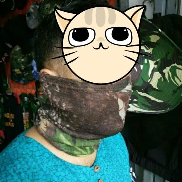 Gambar Masker camo perbakin hunting dari splash bull undefined Tokopedia