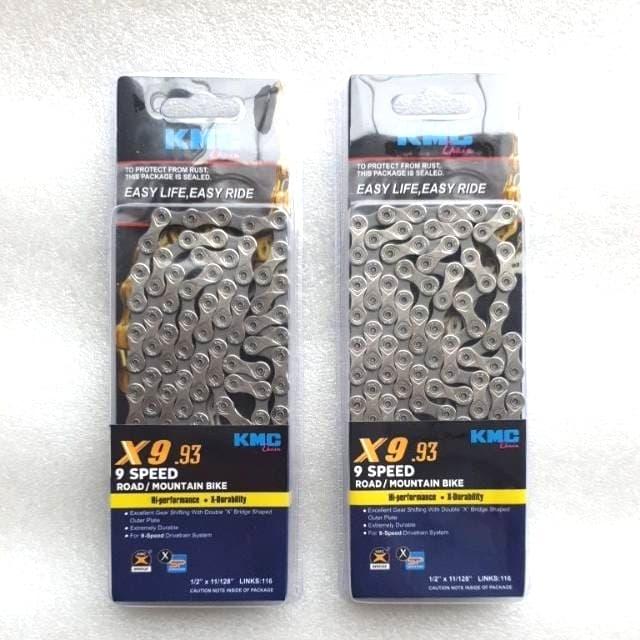 CHAIN RANTAI KMC 9 SPEED ROAD - MTB 