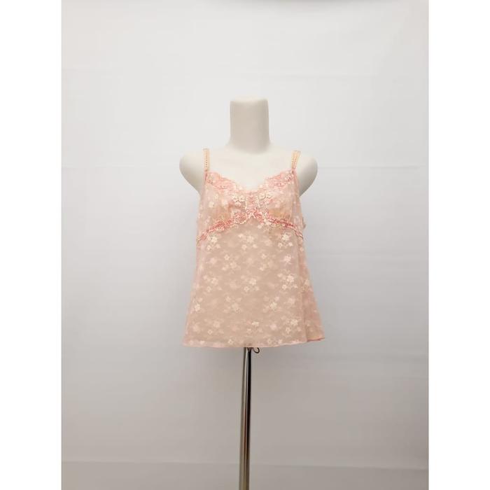 Gambar tank top pink transparan dari okunomalang undefined Tokopedia