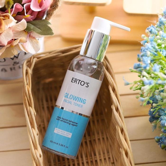 ertos glowing facial toner