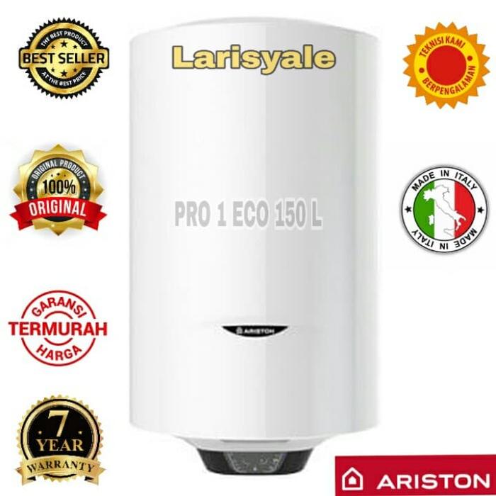 Jual Water Heater Ariston/Pemanas air listrik Pro 1 Eco 150 L Bergaransi -  Jakarta Barat - Larisyale | Tokopedia