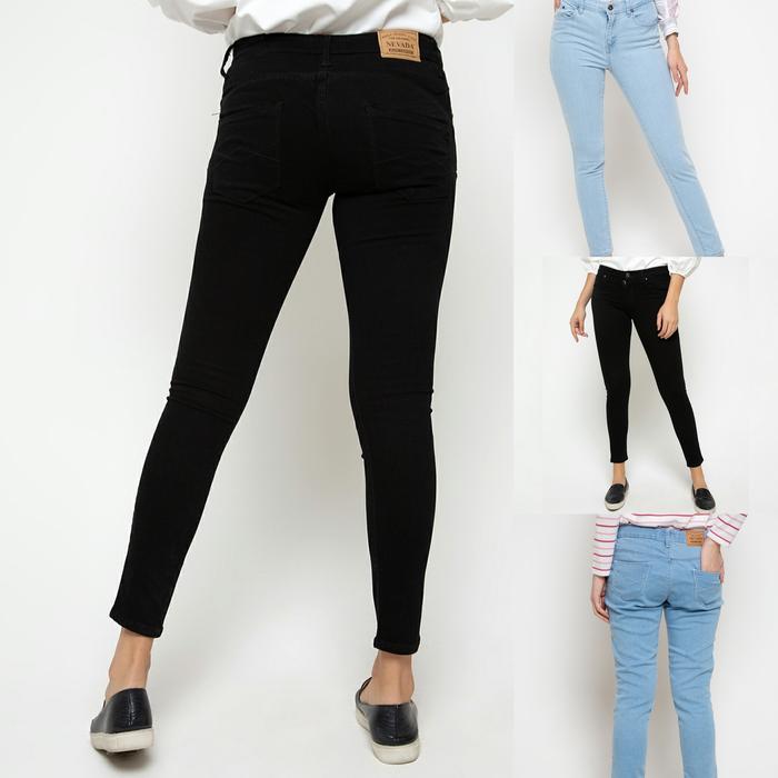 Jual celana nevada jeans Strecth - Biru 
