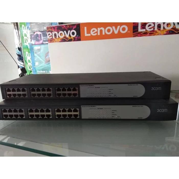 Gambar Switch hub 24 port 3Com 3 Com Baseline 2024 3C16471 Networking dari MTECHLIGHT undefined Tokopedia