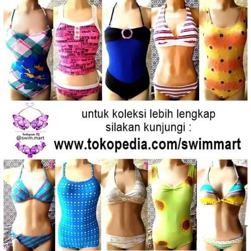 Jual baju renang bikini TP 17 SIZE S swimsuit tankini monokini