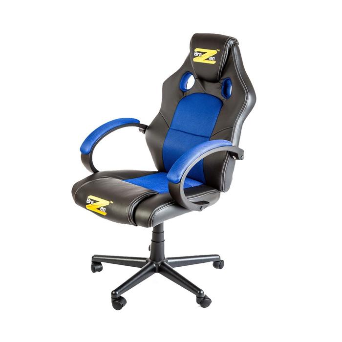 Gambar Brazen Shadow PC Gaming Chair - Biru dari Freestyle Computer undefined Tokopedia