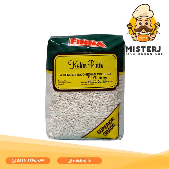 Jual Ketan Putih Dan Ketan Hitam 500gr Merk Finna Putih Kota Surabaya Misterj Online 