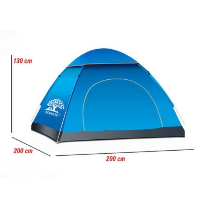 Gambar Tenda Camping Buka Otomatis Tenda Lipat portable Original Speed Import dari ALIFLAM Sport undefined Tokopedia