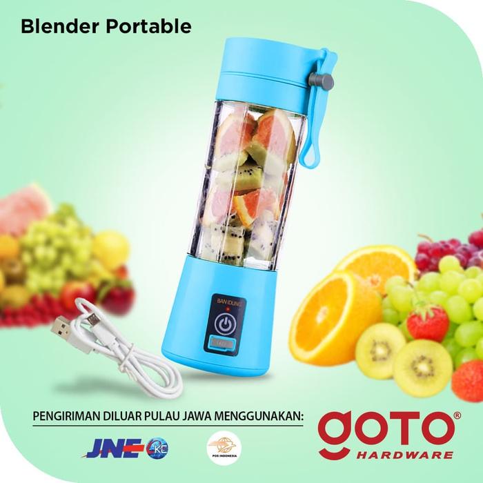 Gambar Blender Jus Alat Pembuat Jus Blender Mini Portable Blender Multifungsi dari Christabel Official Shop undefined Tokopedia