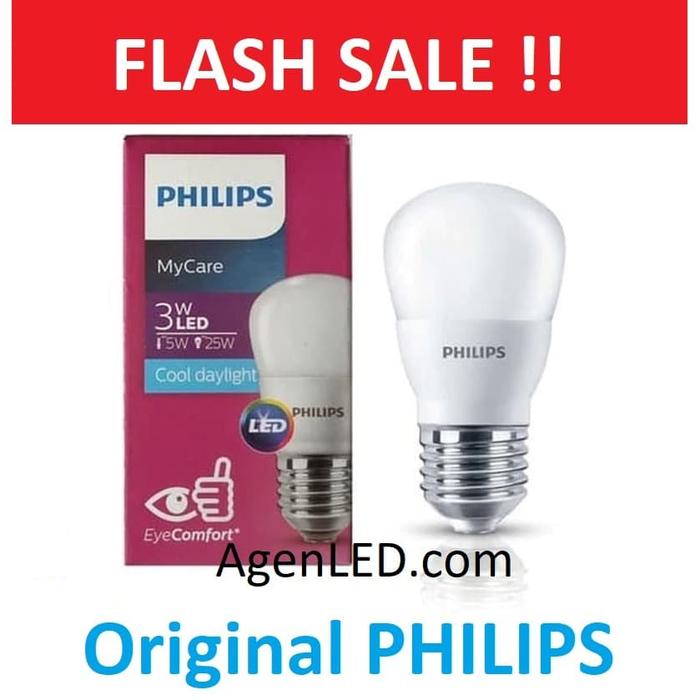 Jual Philips Lampu Led Bohlam 3 Watt 3w Philip Putih 3 W Bulb Led 3watt Jakarta Pusat Agenled Tokopedia