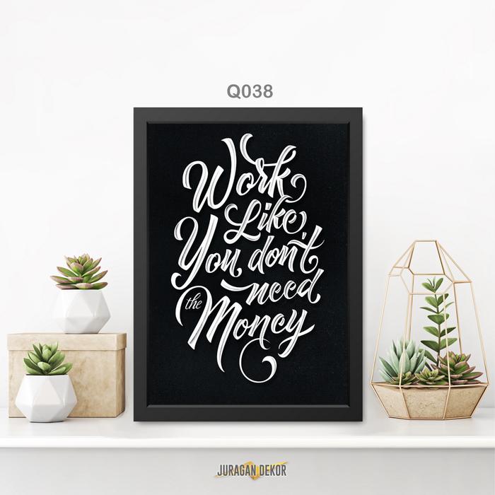 Gambar Dekorasi Dinding Poster Home Decor Q038 Hiasan Rumah quotes minimalis dari juragandekor undefined Tokopedia