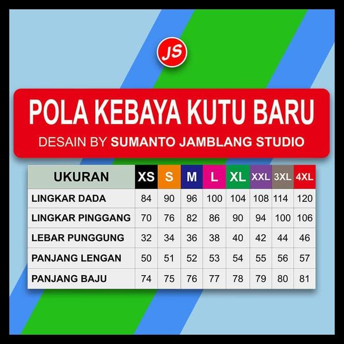 Jual Termurah Pola Jiplak Kebaya Kutu Baru 8 In 1 ( Jp-011 ) Top - Jakarta  Barat - Mayarstore | Tokopedia