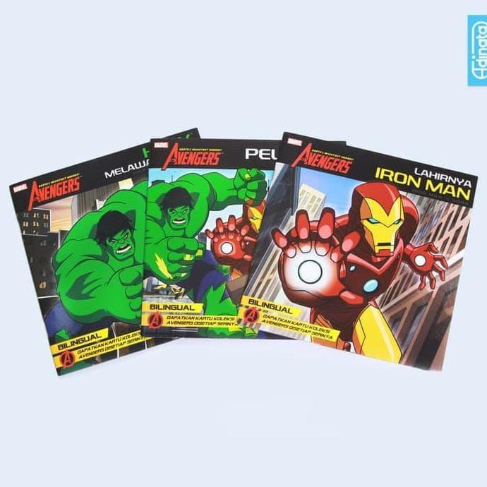 Jual Hot Sale Paket Buku Cerita Billingual Marvel Avengers Isi 6 Hulk Jakarta Utara Silvia Pelapory Store Tokopedia