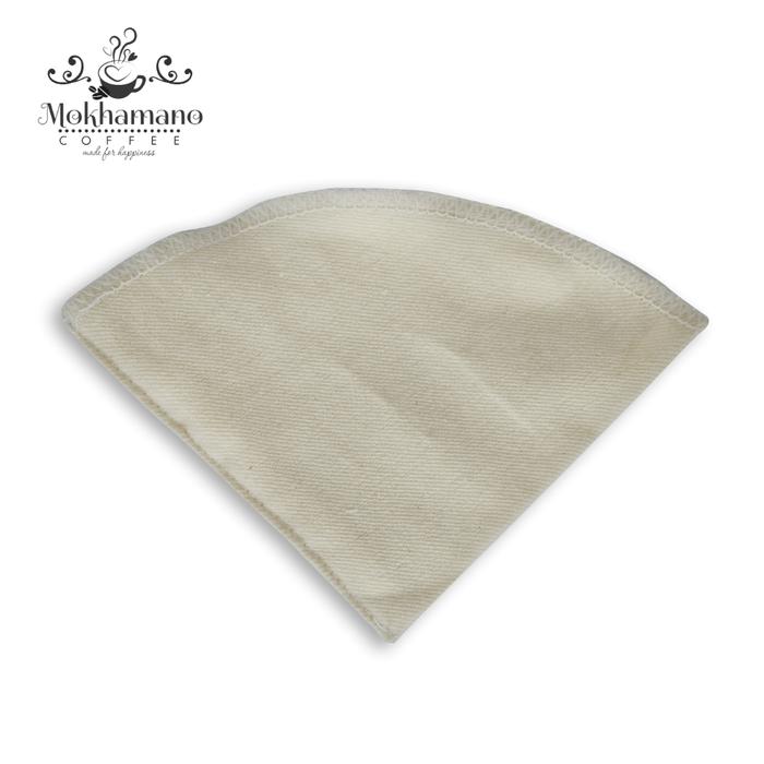 Gambar Mokhastock Coffee Filter Cloth V60 Saringan Kopi Kain V60 Size 02 dari Mokhamano Coffee undefined Tokopedia