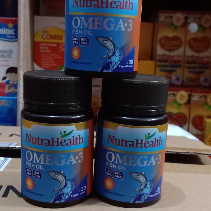 Jual NUTRA Health Omega 3 fish oil 18%EPA 12%DHA - Jakarta Timur - toko  Selalu Sehat | Tokopedia