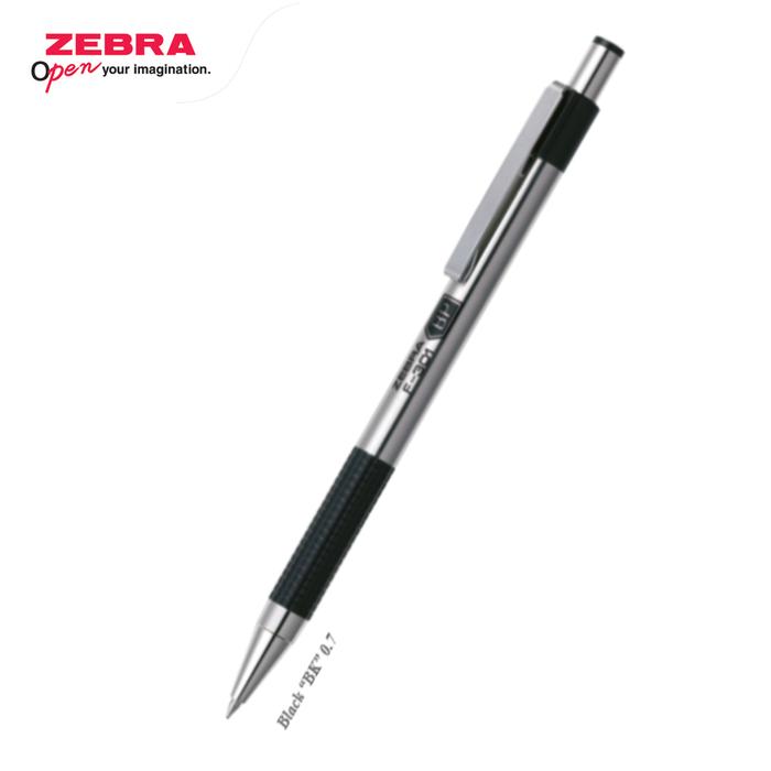 Gambar ZEBRA F-301 0.7 - Pulpen Oil Based Ink - Hitam dari Zebra Indonesia undefined Tokopedia