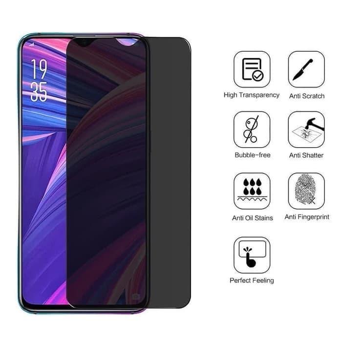 Anti Spy Redmi 7a Glass Tempered Glass Privacy SPY XIAOMI REDMI 6A