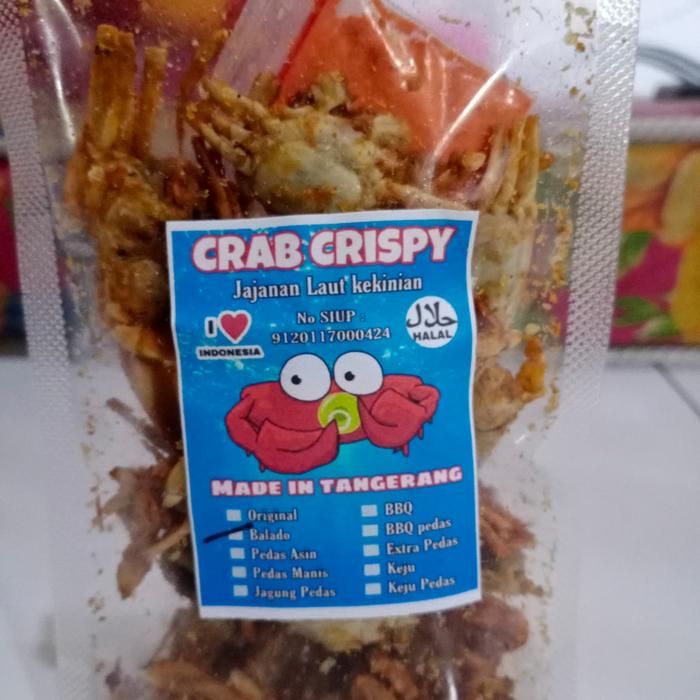 Gambar baby crab crispy balado - Balado dari Camilan Olsav undefined Tokopedia