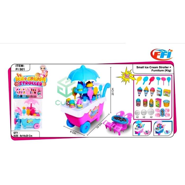 Jual Mainan Anak Gerobak Es Krim Ice Cream Stroller Fi 501 Jakarta Utara Zona Mainan Official Tokopedia