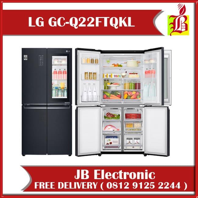 Jual Lg Gc Q22ftqkl Kulkas Multi Door Inverter Linear Pressor Hitam Jakarta Selatan Jb Bracket 