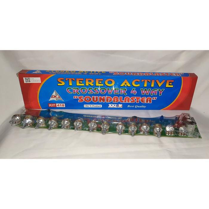 Gambar KIT ACTIVE CROSSOVER STEREO 4 WAY SOUNDBLASTER-CKJ dari TSE Trans Seller Elektrik undefined Tokopedia