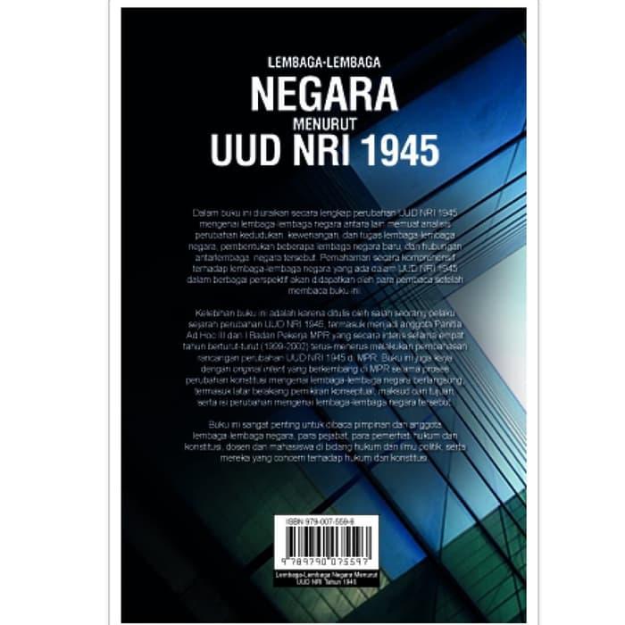 Jual Buku Hukum Terlaris Termurah Lembaga Lembaga Negara Menurut Uud Nri Jakarta Barat Far543 Tokopedia