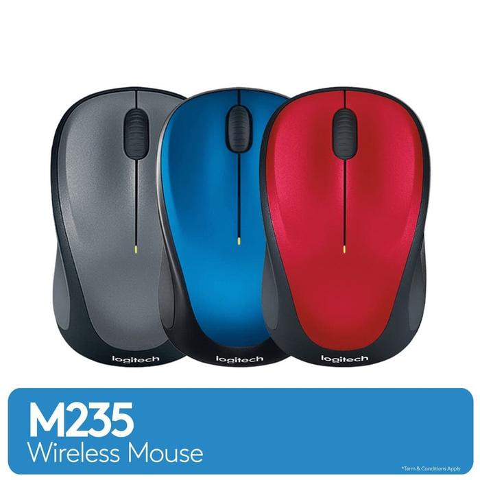 Gambar Mouse Wireless Logitech M235 M-235 dari PojokITcom Pusat IT Comp undefined Tokopedia