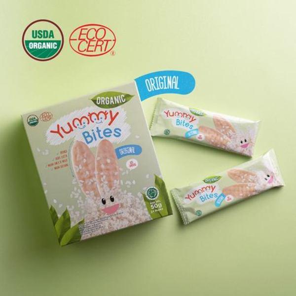 Gambar Yummy Bites Organic 50gr - 1 Original dari BNPbabyshop undefined Tokopedia