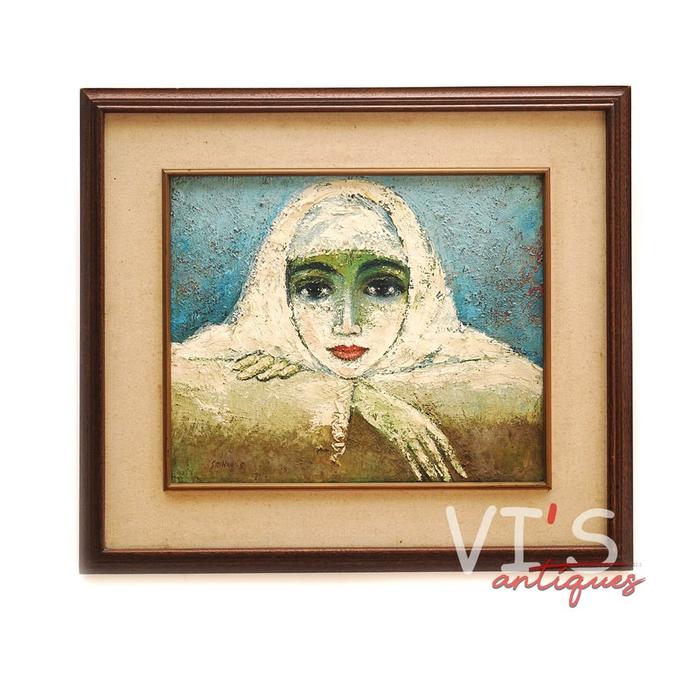Jual Lukisan Srihadi Soedarsono Gadis 71 Oil On Canvas Antik Kuno Kota Bogor Vi S Antiques Tokopedia