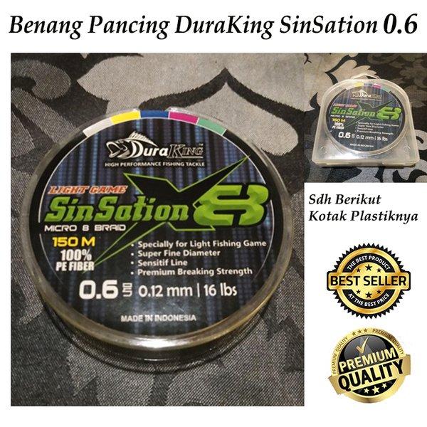 Gambar Benang - Senar Pancing Duraking SINSATION X8 PE0.6 dari sabell undefined Tokopedia