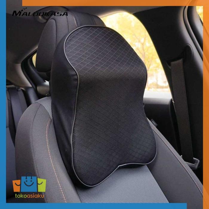 Gambar Bantal Leher Kursi Mobil Anti Pegal Busa Memory Foam dari TokoAsiaku undefined Tokopedia