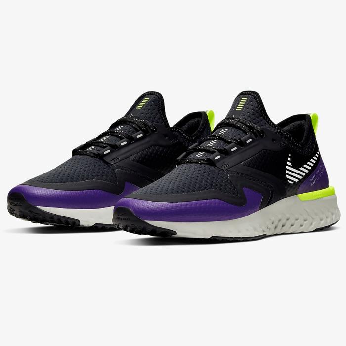 Nike men's odyssey react shield best sale running shoes