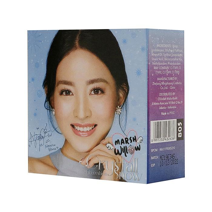 Gambar Marshwillow Crystall Snow BB Cushion by Natasha Wilona - 805 dari beautyshopindo undefined Tokopedia