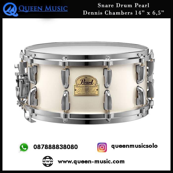 Snare Drum Pearl Signature Series Dennis Chambers 14 X 65 Maple