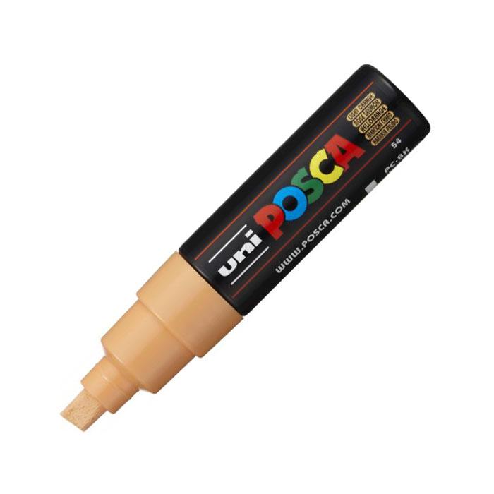 Gambar UNI POSCA PC-8K Marker Pen (Broad Chisel Tip) - Light Orange dari dreamshop.jkt undefined Tokopedia