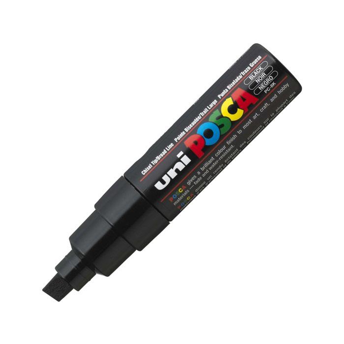 Gambar UNI POSCA PC-8K Marker Pen (Broad Chisel Tip) - Black dari dreamshop.jkt undefined Tokopedia
