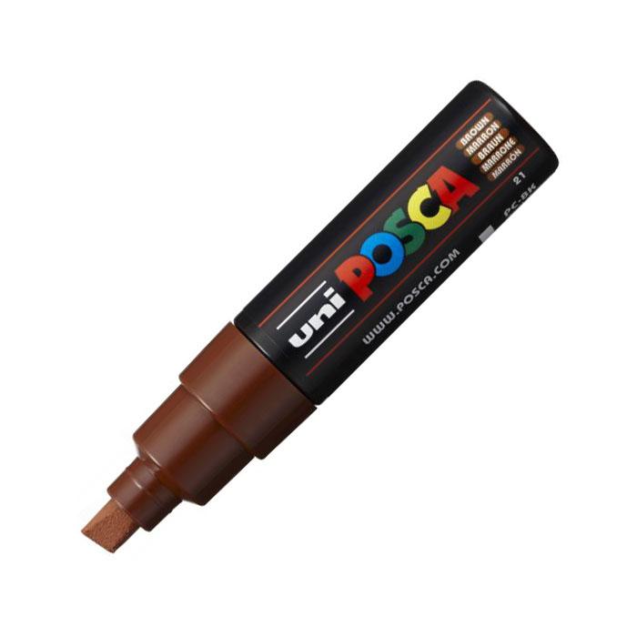 Gambar UNI POSCA PC-8K Marker Pen (Broad Chisel Tip) - Brown dari dreamshop.jkt undefined Tokopedia