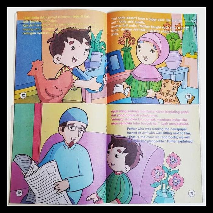 Jual Bermutu Buku Anak Cerita Bergambar Seri Balita Pintar Bilingual Full Jakarta Barat Adi Berkahjaya Tokopedia