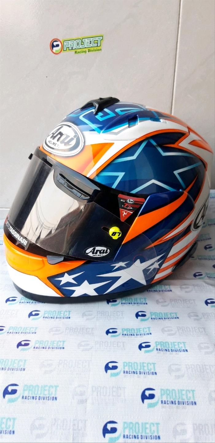 Jual replika arai hayden sb rx7x rr5 
