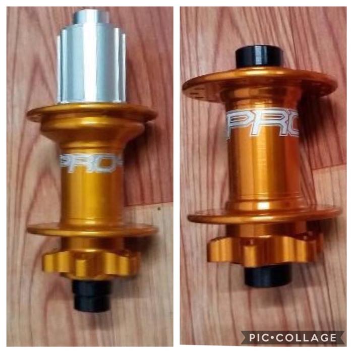 Gambar Hub Hope Pro 4 32Hole Front 15x100 Rear 12x142 Orange dari mahendrastore2 undefined Tokopedia