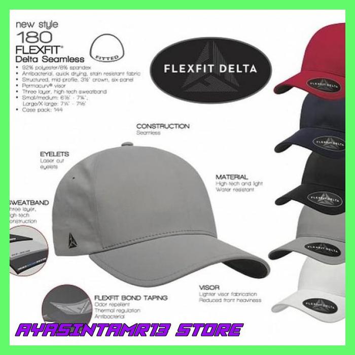 Jual Ready Topi Flexfit Delta Topi 