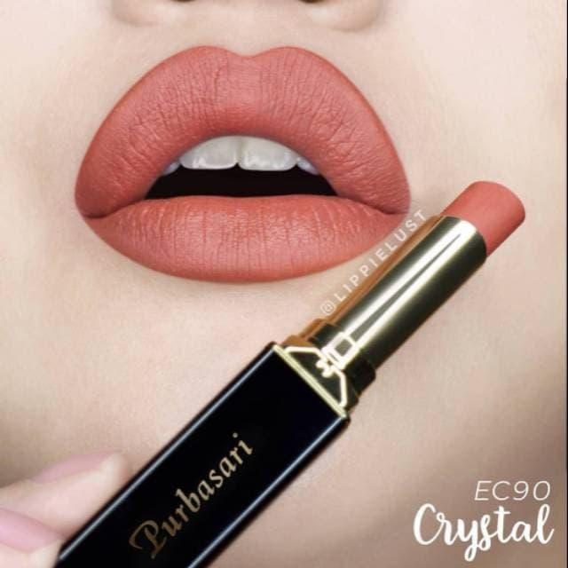 Jual Purbasari Lipstick Color Matte 90 Crystal Kab Malang Laris Pecah Belah Tokopedia Lipstik purbasari no 90 crystal