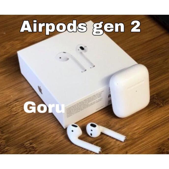 Jual Terlaris ! Airpods Airpod 2 Headset Earphone Iphone Android Wireless -  Jakarta Barat - Bagus-Cell | Tokopedia
