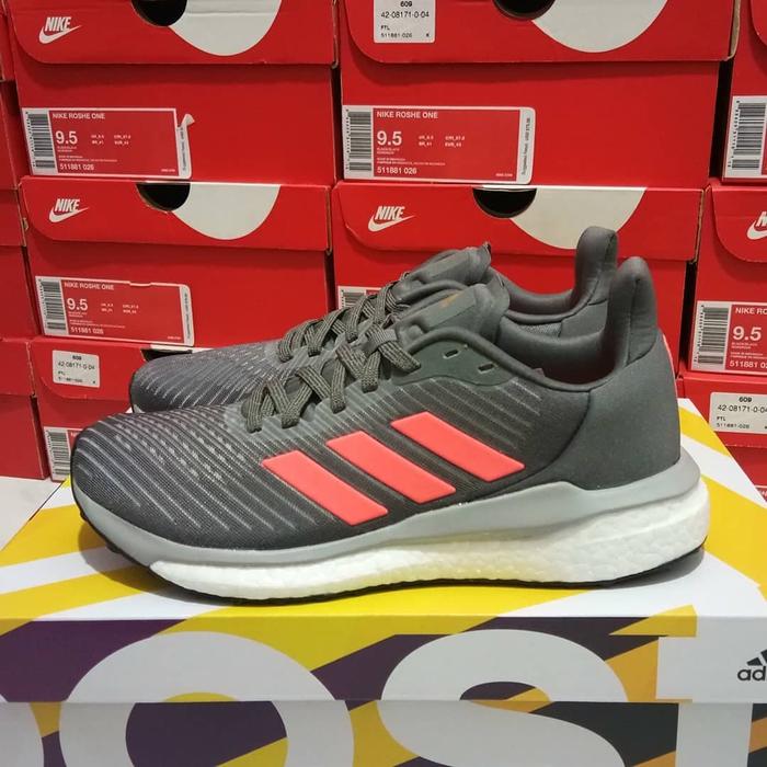 Jual SEPATU ADIDAS SOLAR DRIVE BOOST GREY ORIGINAL AUTHENTIC