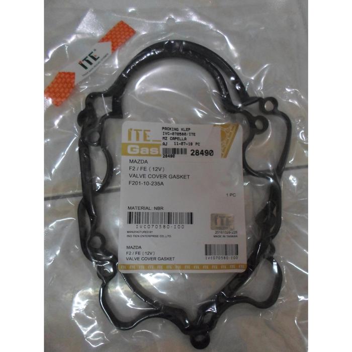 Gambar Packing Klep/ Tutup Klep Mazda Capella 2.0cc (F201-10-235) ITE dari Junior Auto Parts undefined Tokopedia