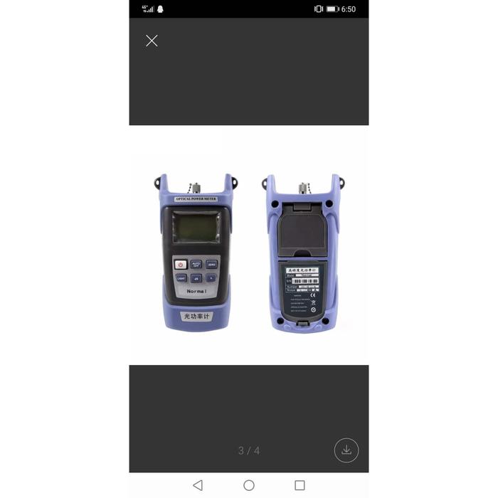 Gambar Fiber optic Optical Power Meter Cable Tester ( OPM ) dari Yanglin Shop undefined Tokopedia