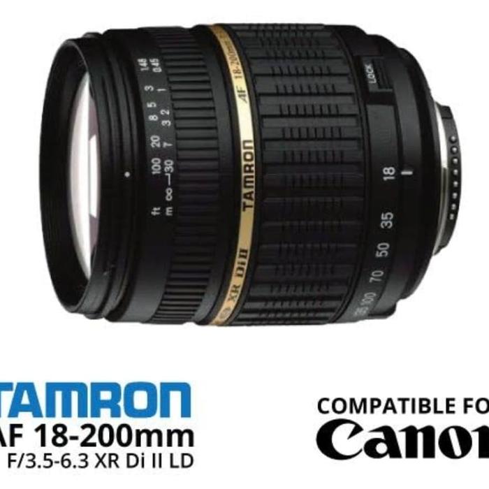 ☆良品☆ TAMRON タムロン AF 18-200mm F3.5-6.3 XR DiⅡ A14 Canon