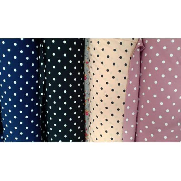 Jual Wolfis Motif Polkadot Kota Bandung Faeyza Collection Tokopedia